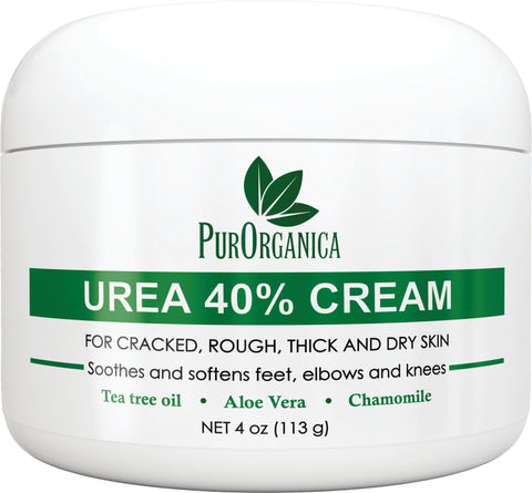 PurOrganica Urea 40% Foot Cream - 4 OZ